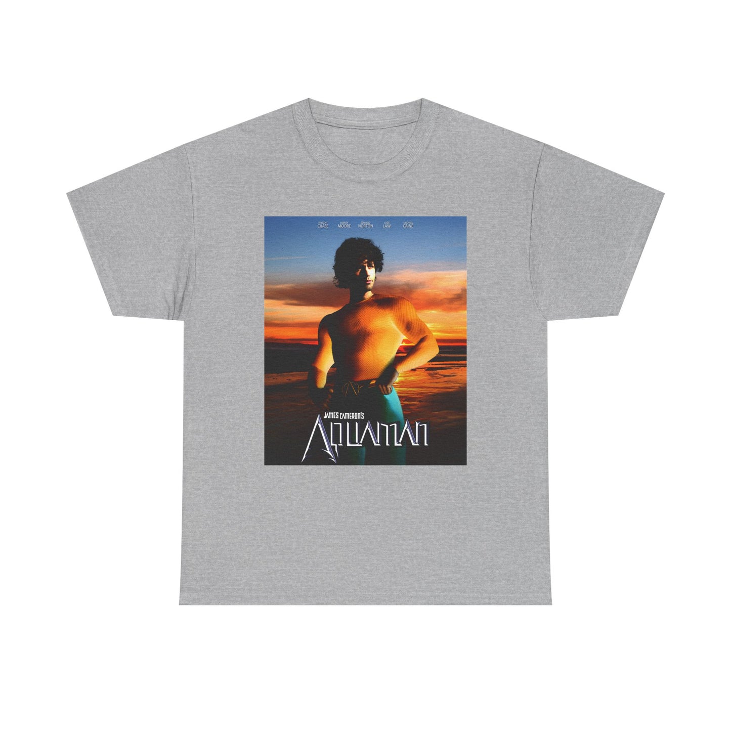 Vinny Chase Aqua Man Unisex Heavy Cotton Tee