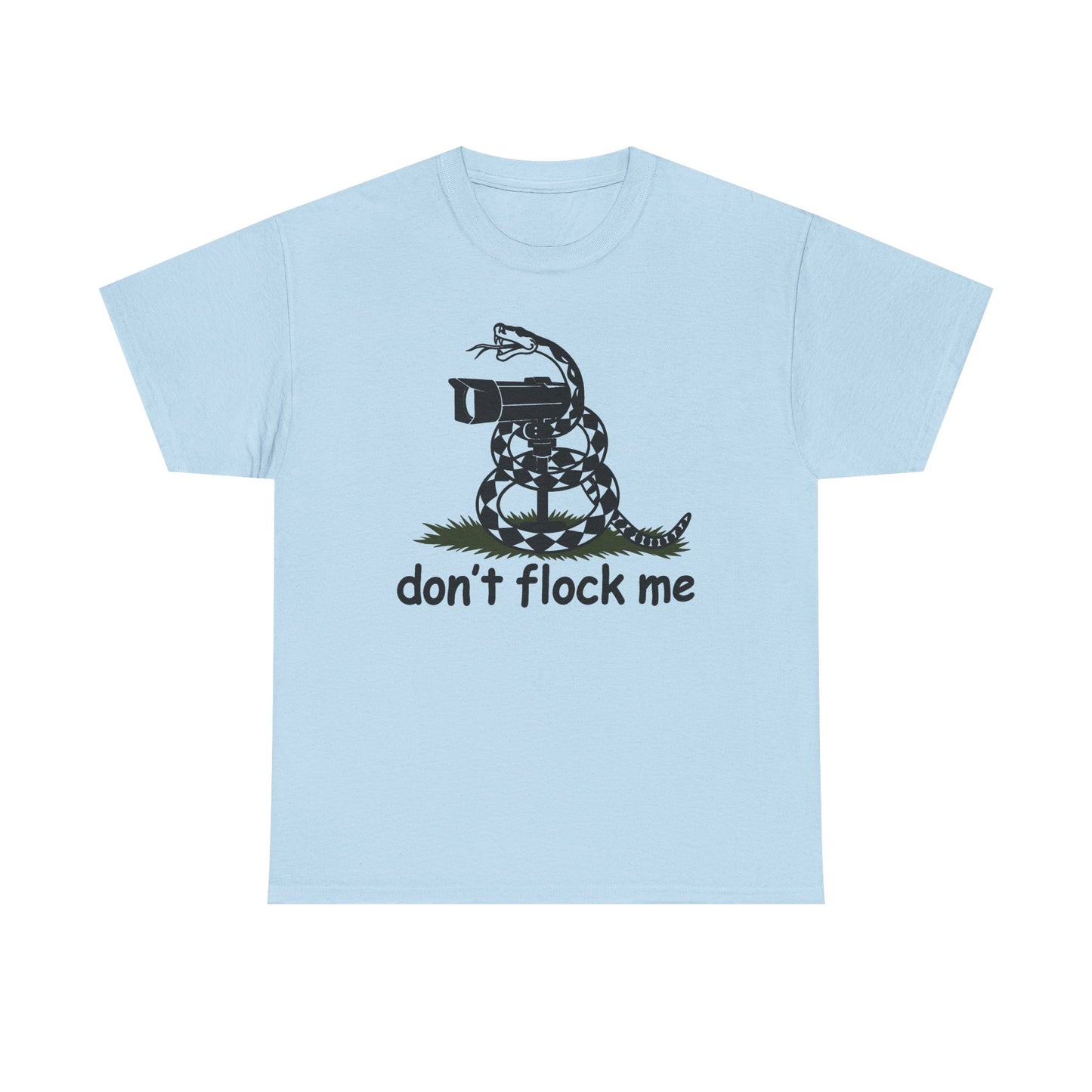 Don't Flock Me Unisex Heavy Cotton Tee - Freedom Shirt - Cameras - USA - Gift for Men and Women