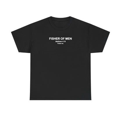 Fisher of Men Mathew 4:19 Unisex Heavy Cotton Tee