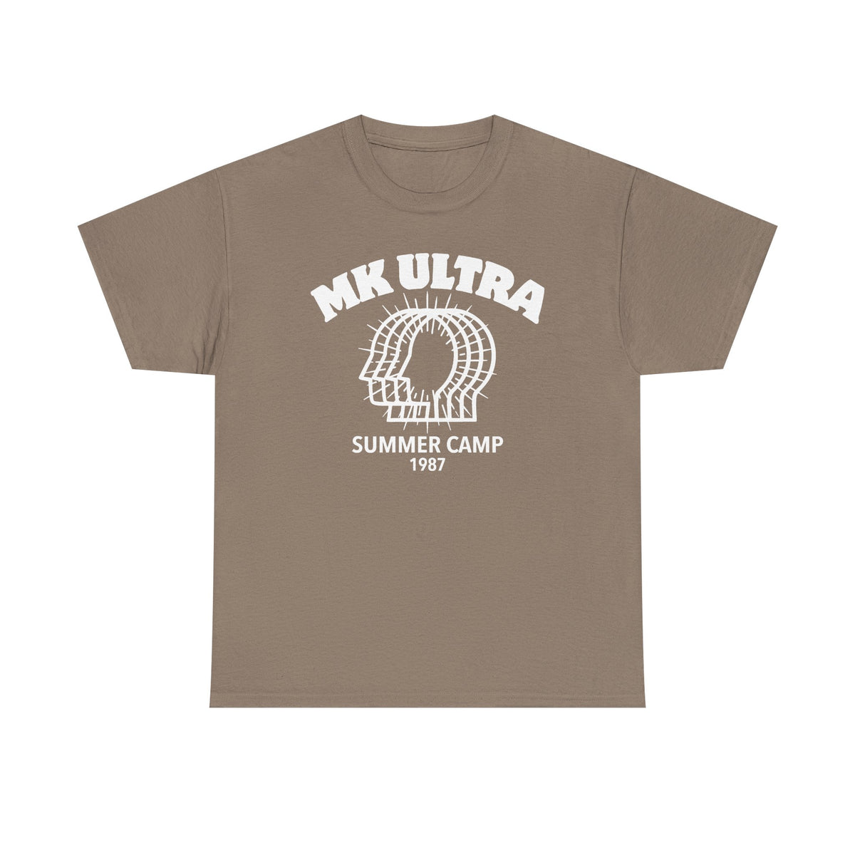 MK Ultra Summer Camp 1987 Unisex Heavy Cotton Tee