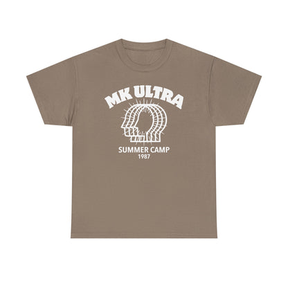 MK Ultra Summer Camp 1987 Unisex Heavy Cotton Tee