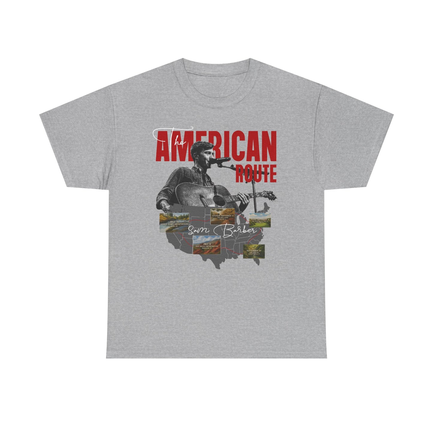 The American Route Sam Barber Unisex Heavy Cotton Tee
