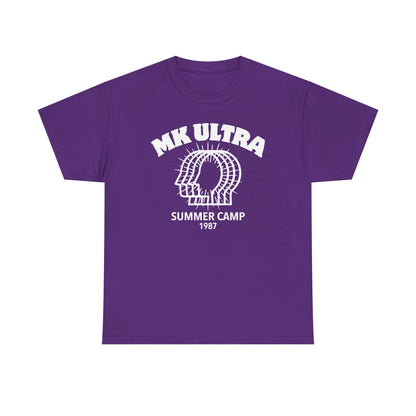 MK Ultra Summer Camp 1987 Unisex Heavy Cotton Tee