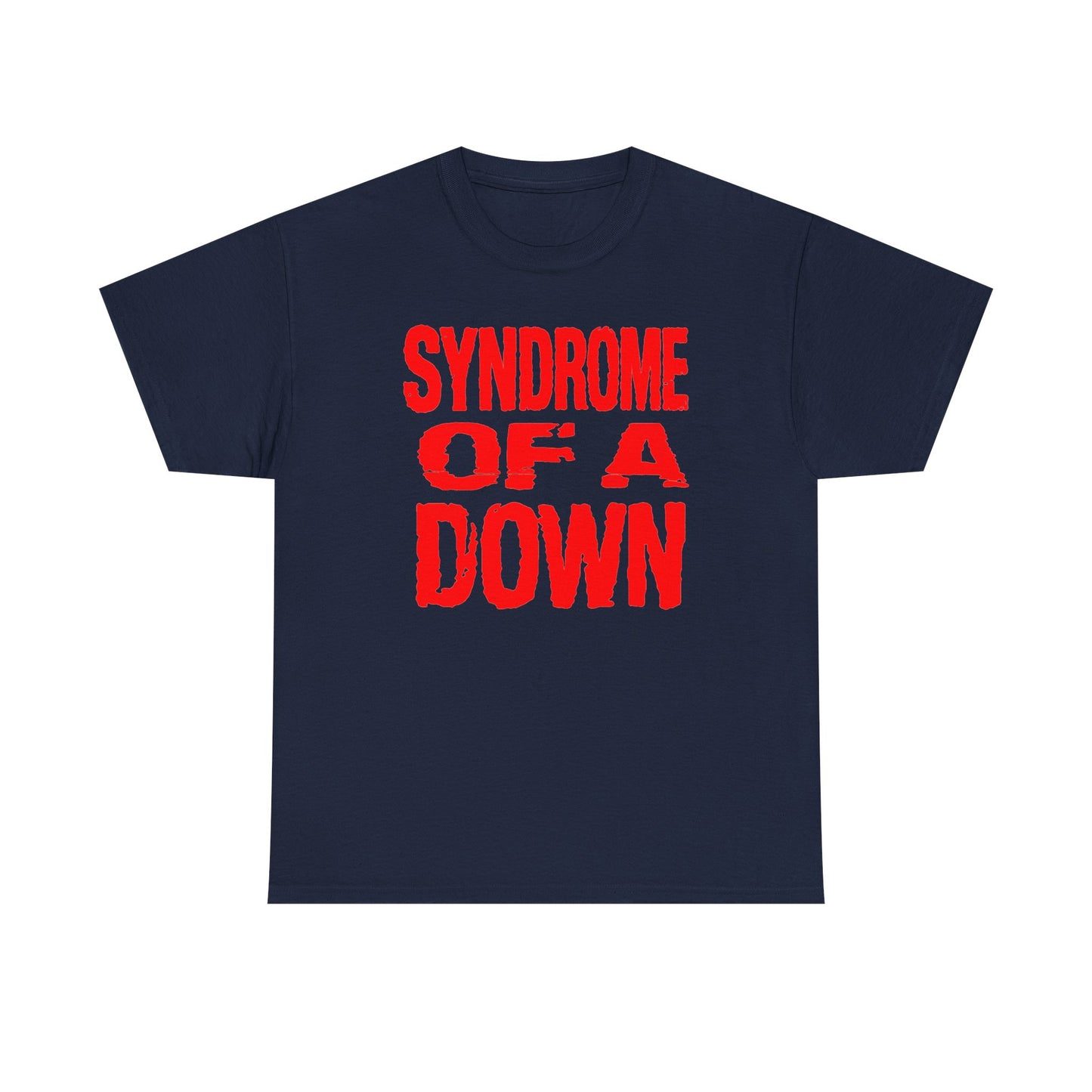 Syndrome of a Down Unisex Heavy Cotton Tee - Funny Shirt - Rock Music - Gift for Men and Women