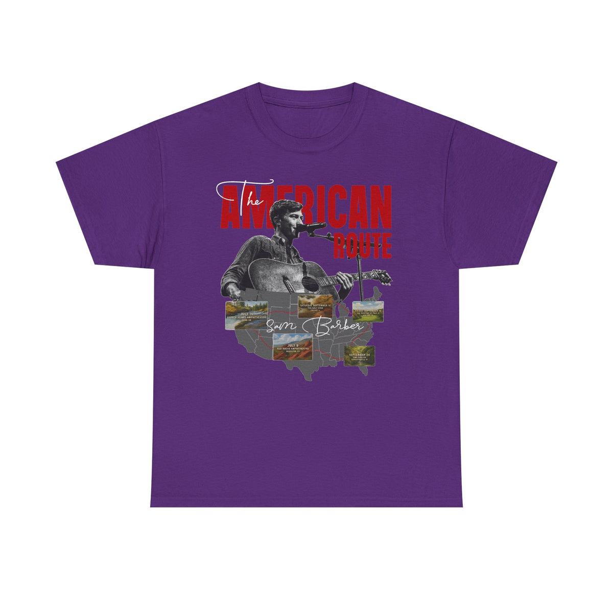 The American Route Sam Barber Unisex Heavy Cotton Tee