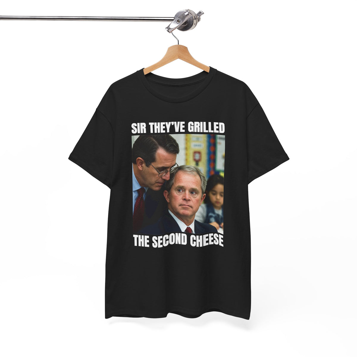 Sir They've Grilled The Second Cheese Unisex Heavy Cotton Tee