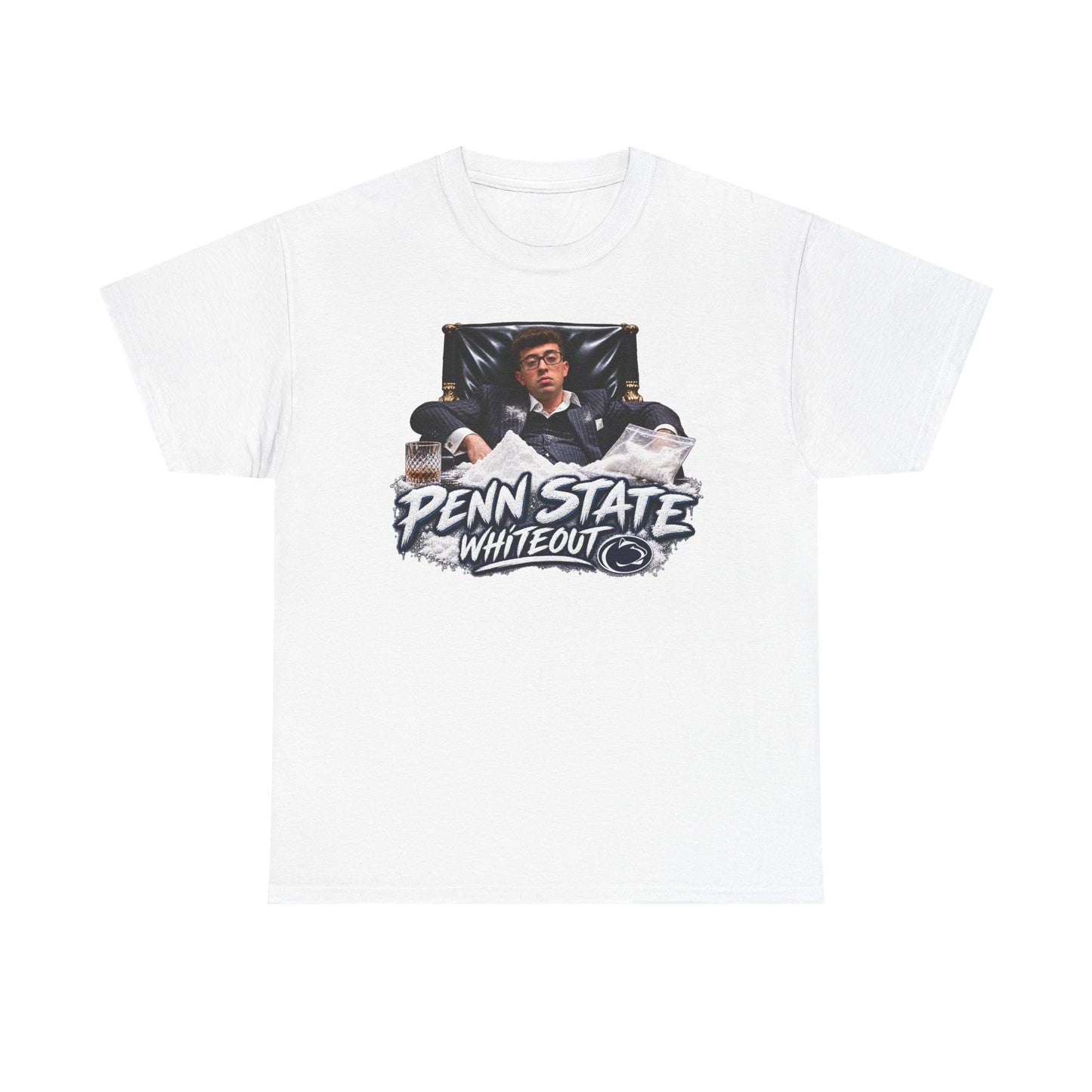 Pablo Pledgescabar Penn State Whiteout Unisex Heavy Cotton Tee