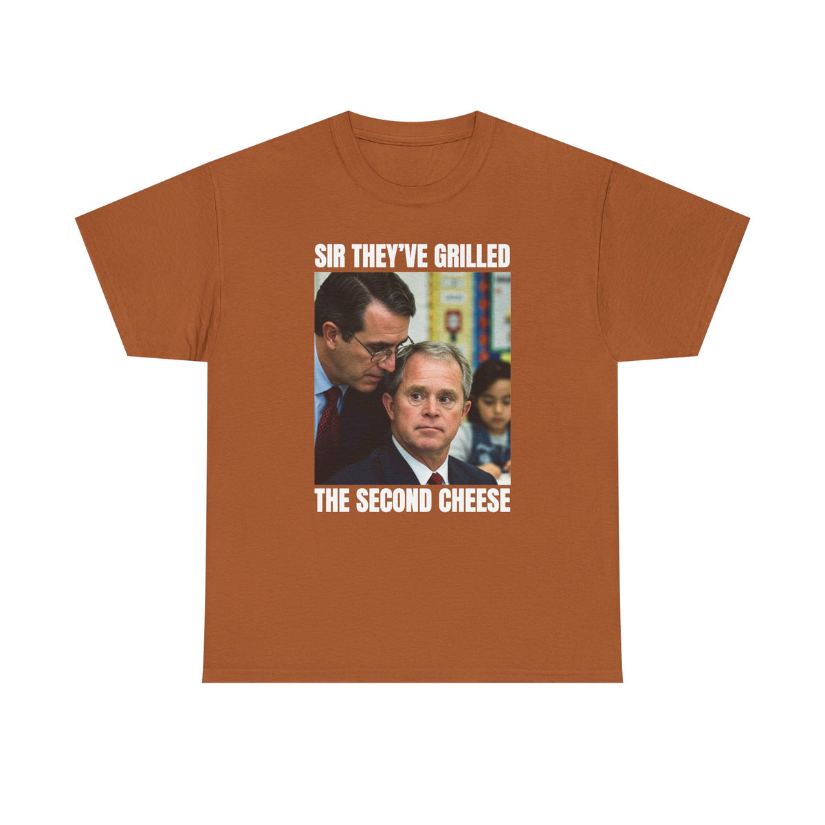 Sir They've Grilled The Second Cheese Unisex Heavy Cotton Tee