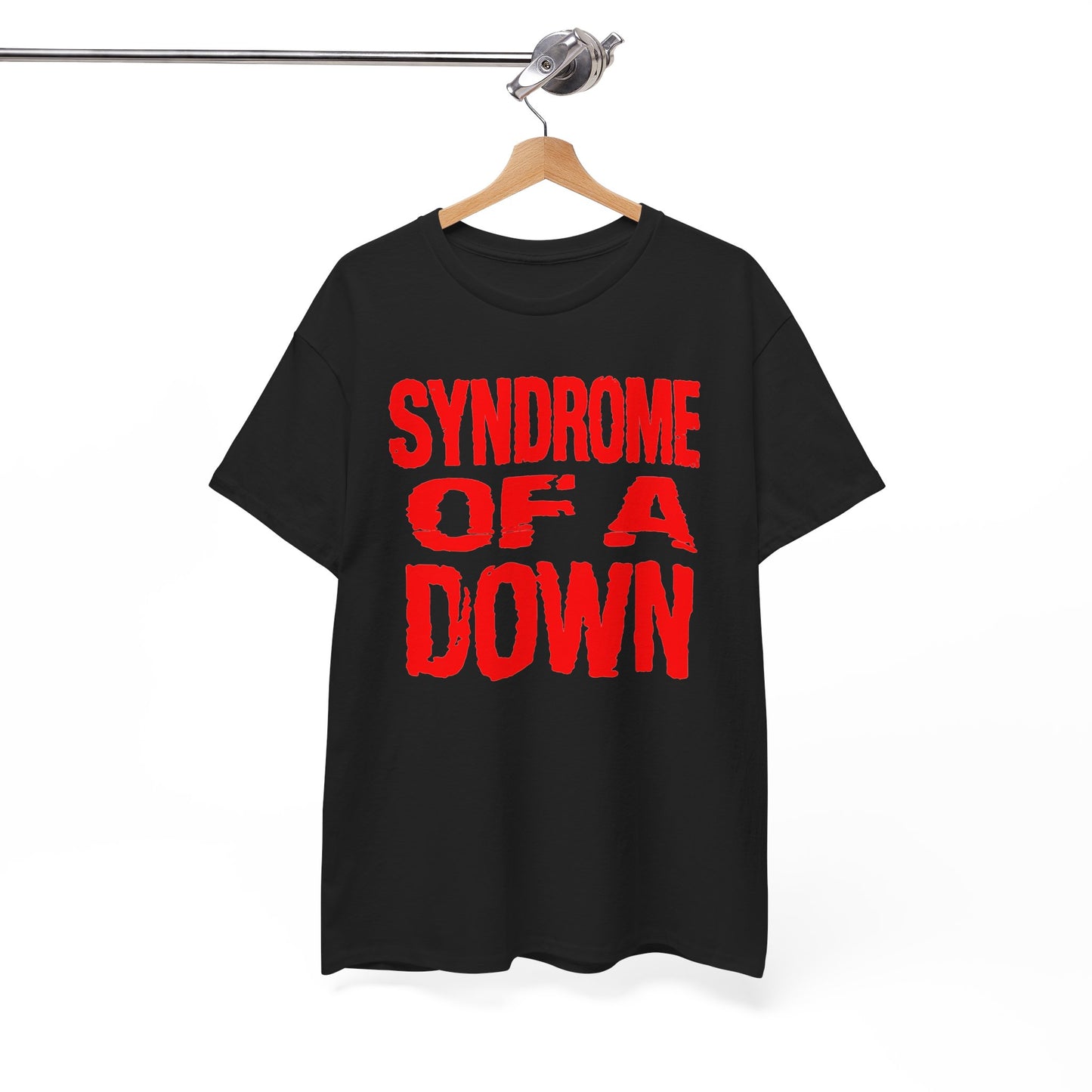 Syndrome of a Down Unisex Heavy Cotton Tee - Funny Shirt - Rock Music - Gift for Men and Women