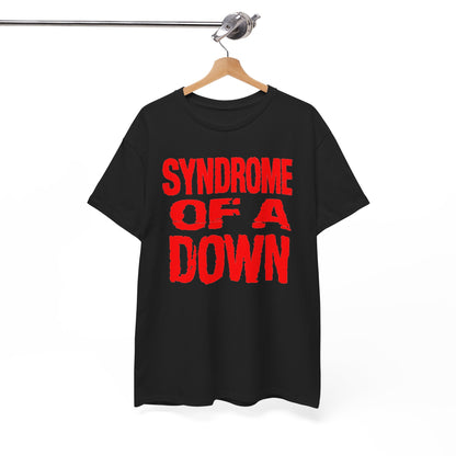 Syndrome of a Down Unisex Heavy Cotton Tee - Funny Shirt - Rock Music - Gift for Men and Women