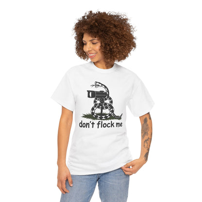 Don't Flock Me Unisex Heavy Cotton Tee - Freedom Shirt - Cameras - USA - Gift for Men and Women