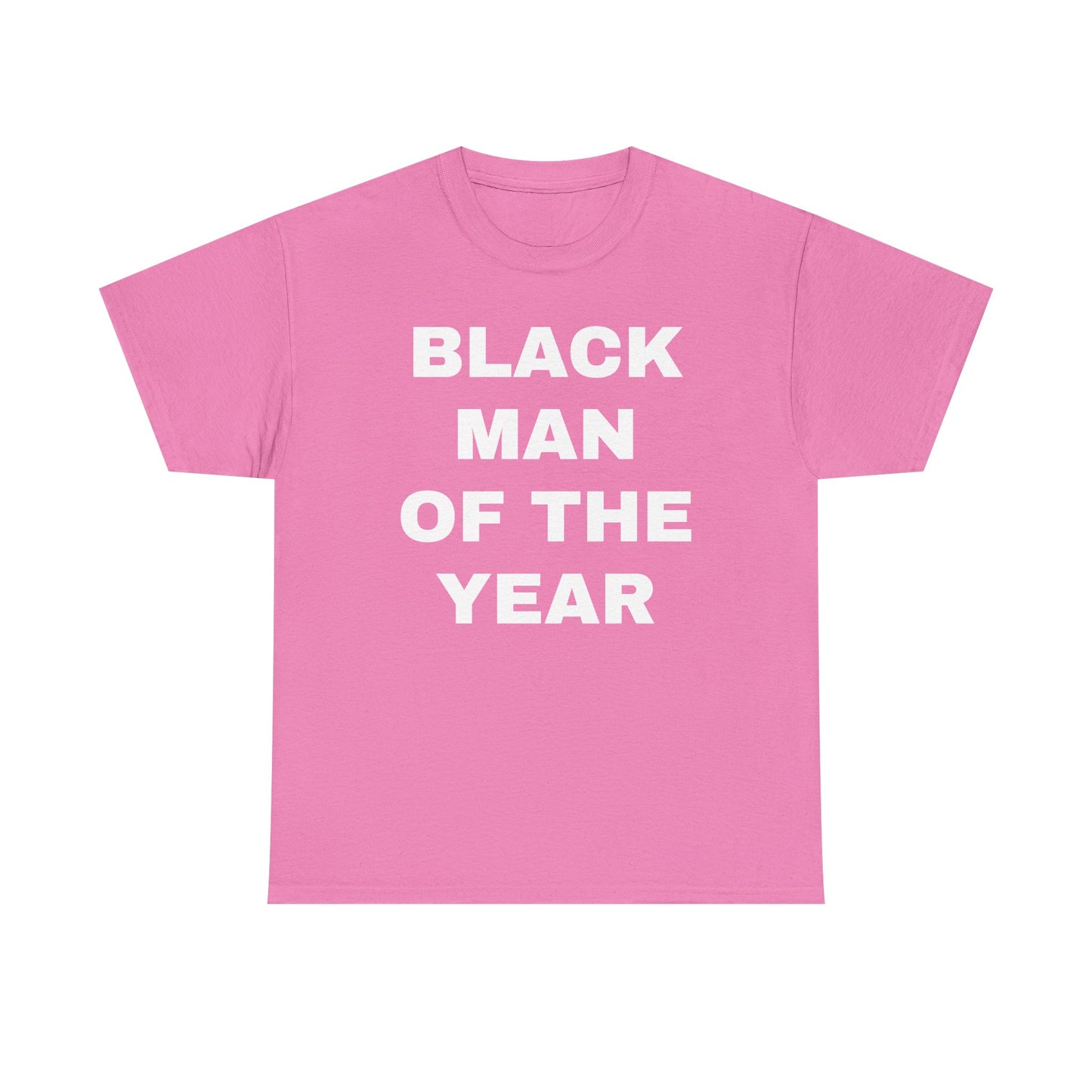 Black Man Of The Year Unisex Heavy Cotton Tee