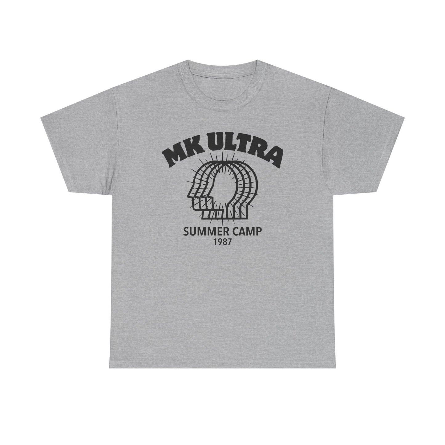 MK Ultra Summer Camp 1987 Unisex Heavy Cotton Tee