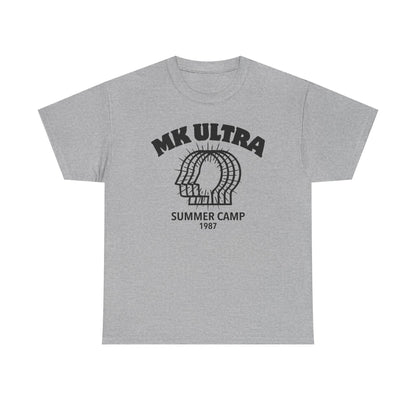 MK Ultra Summer Camp 1987 Unisex Heavy Cotton Tee