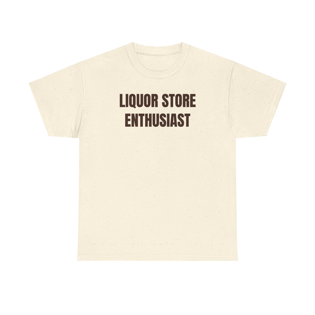 Liquor Store Enthusiast Unisex Heavy Cotton Tee - Funny Shirt - Joke - Gift for Men and Women
