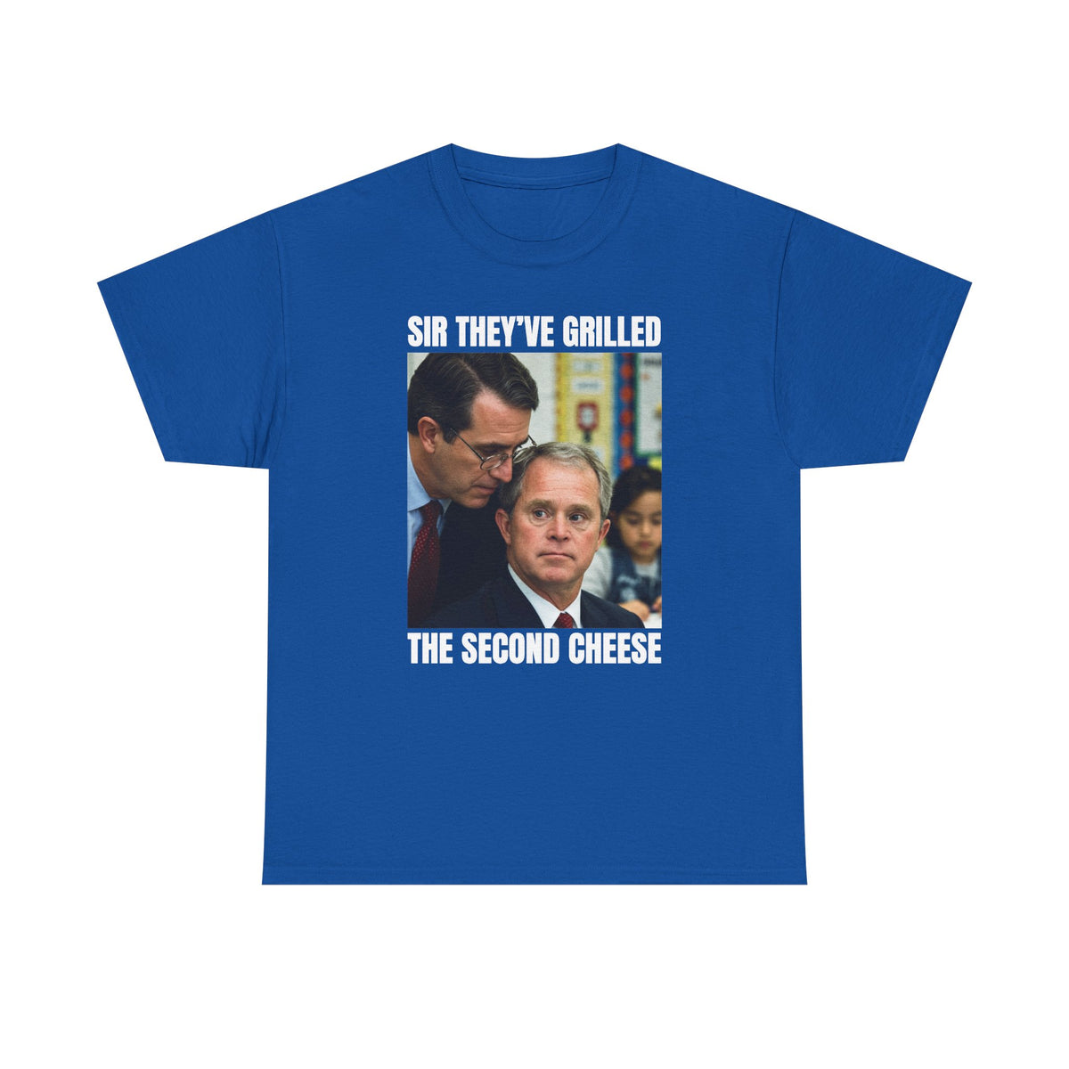 Sir They've Grilled The Second Cheese Unisex Heavy Cotton Tee