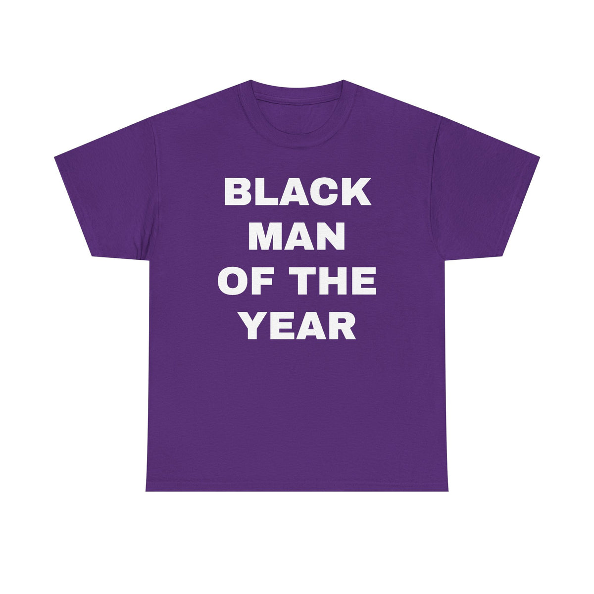 Black Man Of The Year Unisex Heavy Cotton Tee