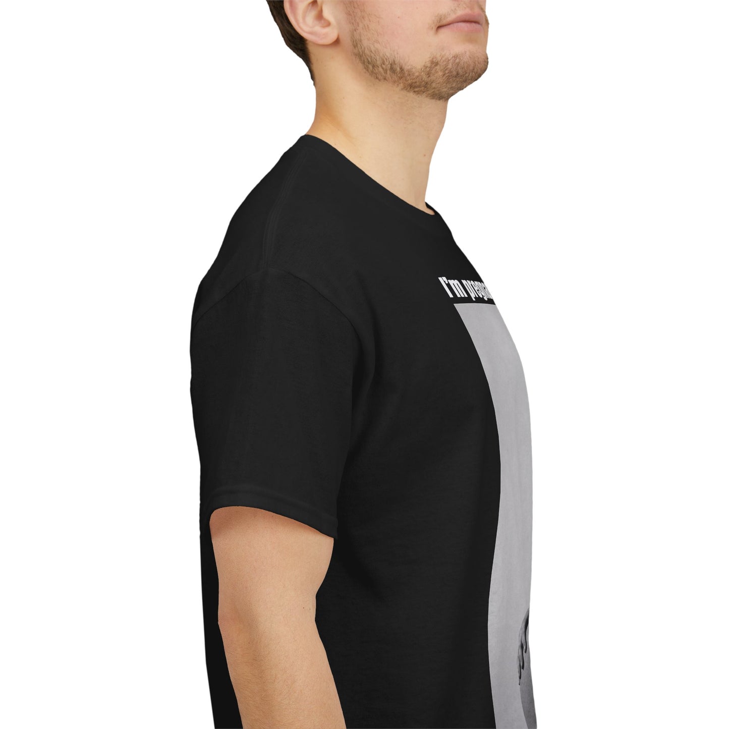 I'm Pregnant With Laughter and You're the Father Bro Unisex Heavy Cotton Tee