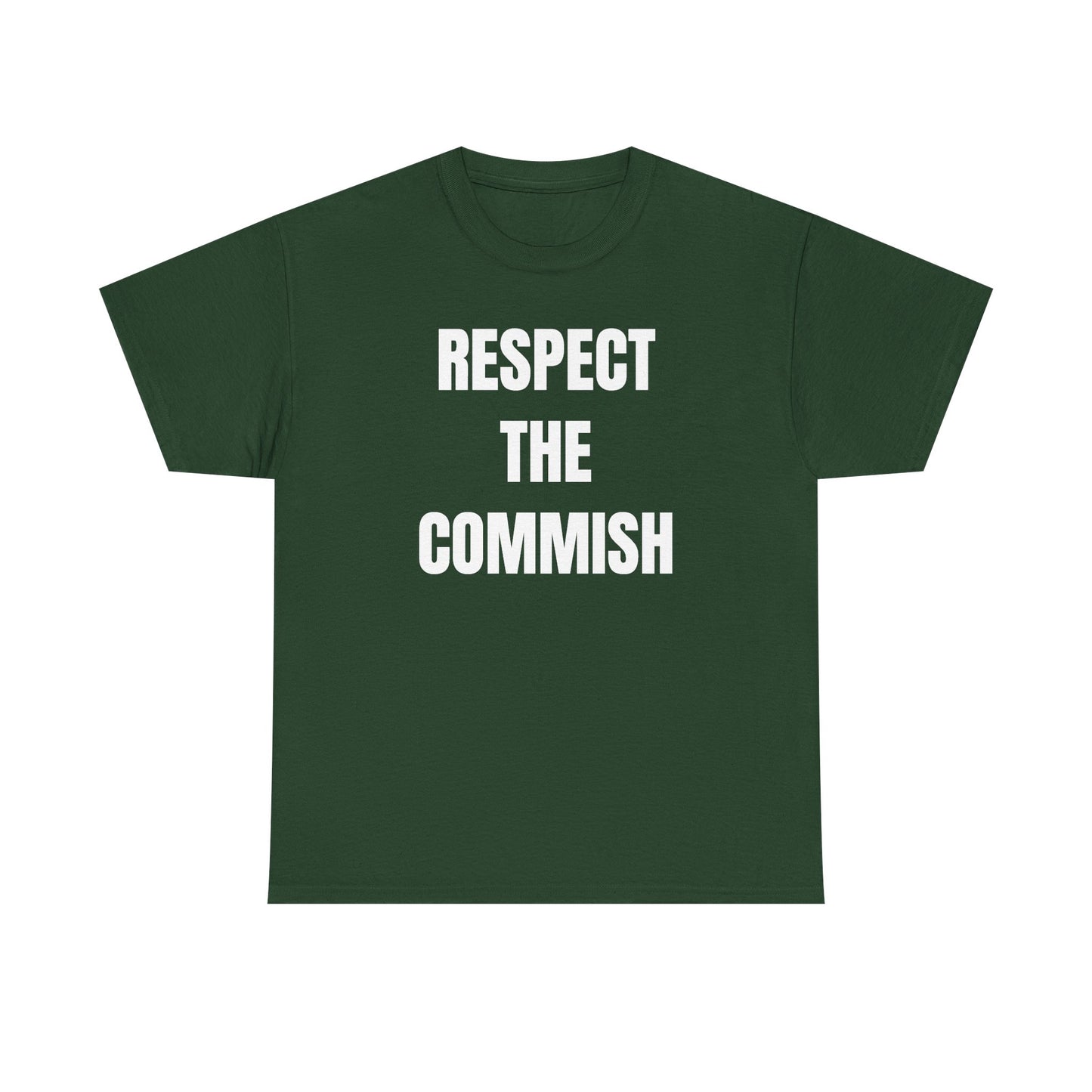 Respect the Commish Unisex Heavy Cotton Tee