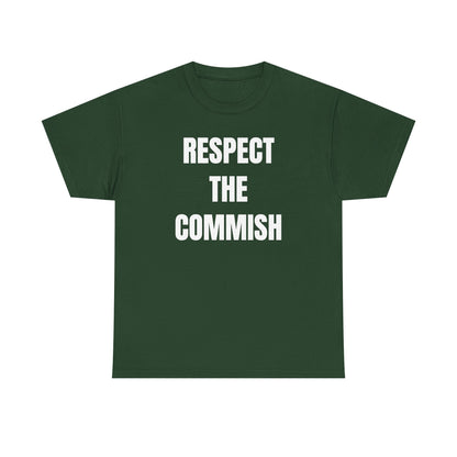 Respect the Commish Unisex Heavy Cotton Tee