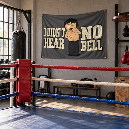 I Didn't Hear No Bell Indoor Wall Tapestry