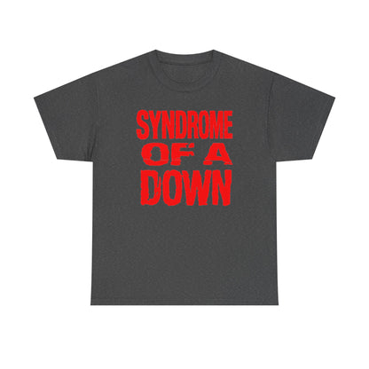 Syndrome of a Down Unisex Heavy Cotton Tee - Funny Shirt - Rock Music - Gift for Men and Women