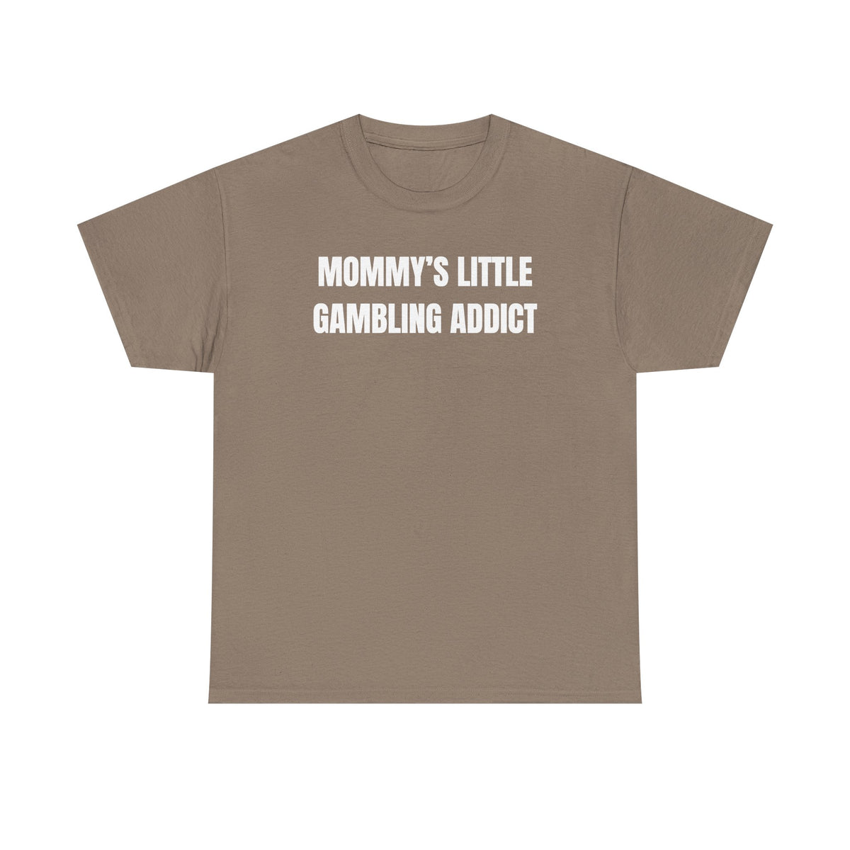 Mommy's Little Gambling Addict Unisex Heavy Cotton Tee