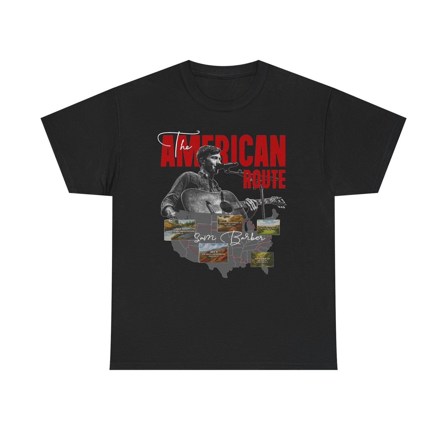 The American Route Sam Barber Unisex Heavy Cotton Tee