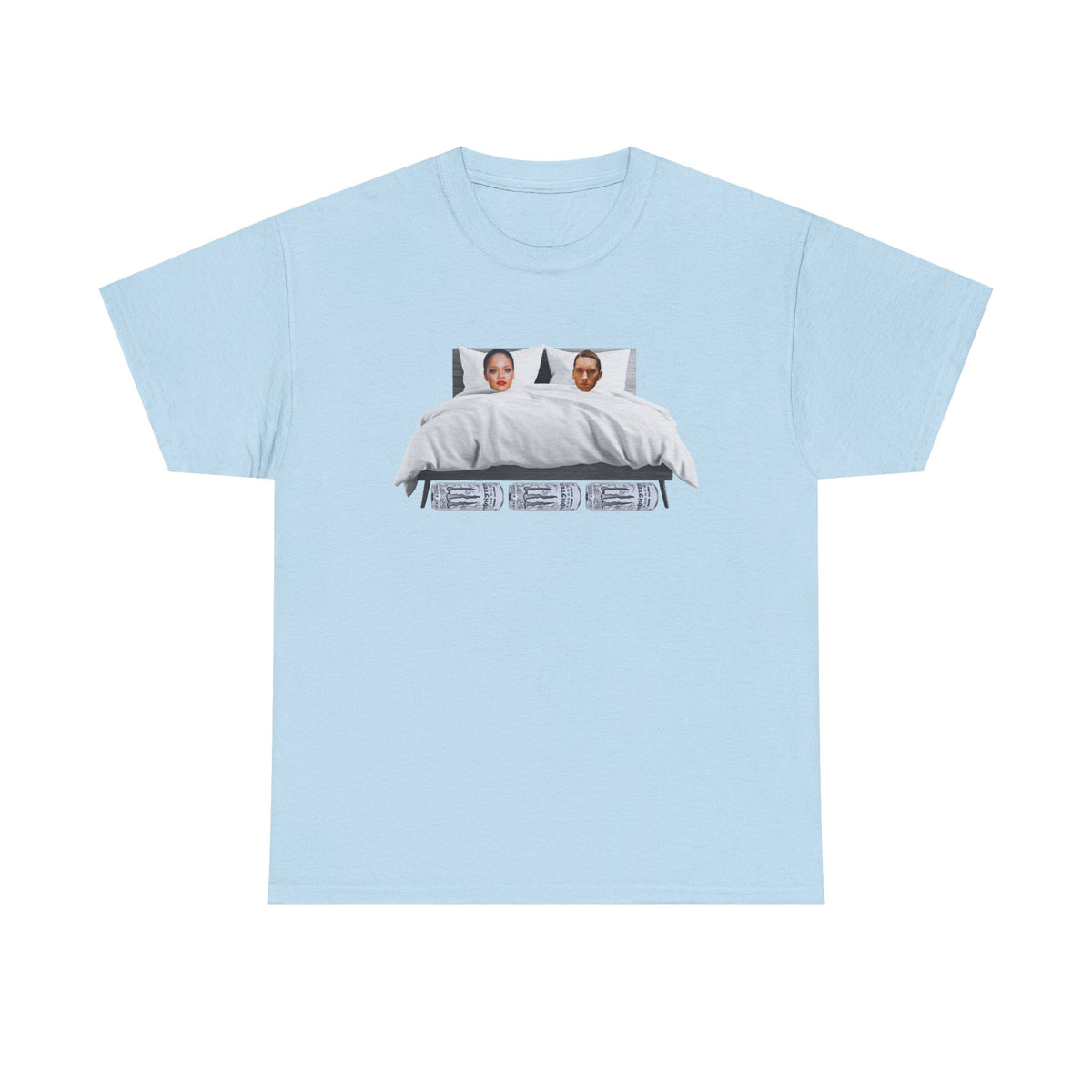 I'm Friends With The Monster That's Under My Bed Unisex Heavy Cotton Tee