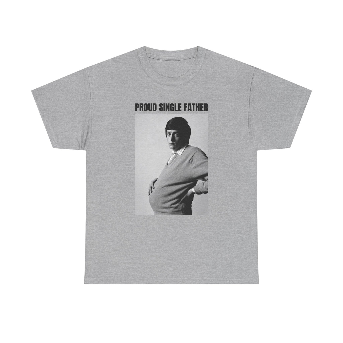 Proud Single Father Unisex Heavy Cotton Tee