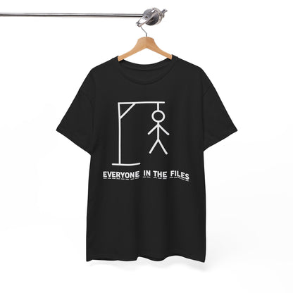 Everyone in the Files Unisex Heavy Cotton Tee