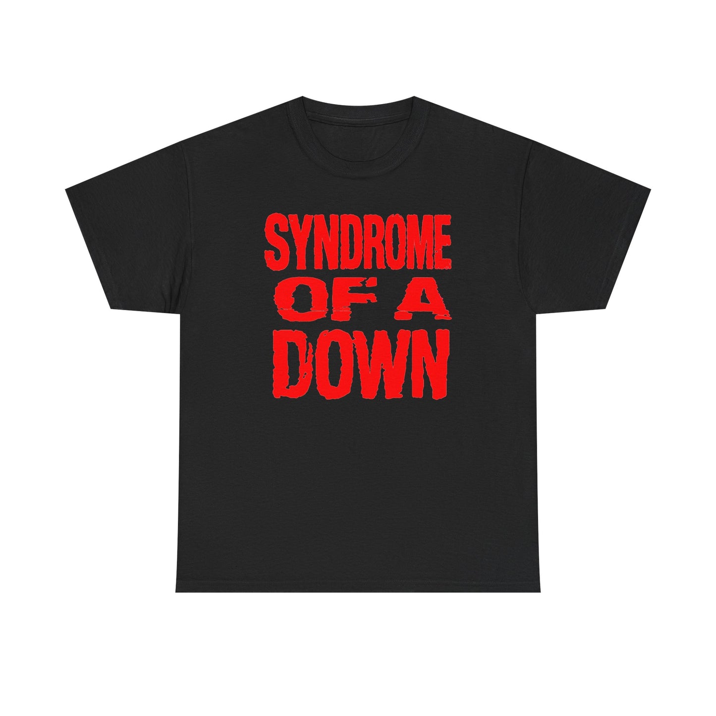 Syndrome of a Down Unisex Heavy Cotton Tee - Funny Shirt - Rock Music - Gift for Men and Women