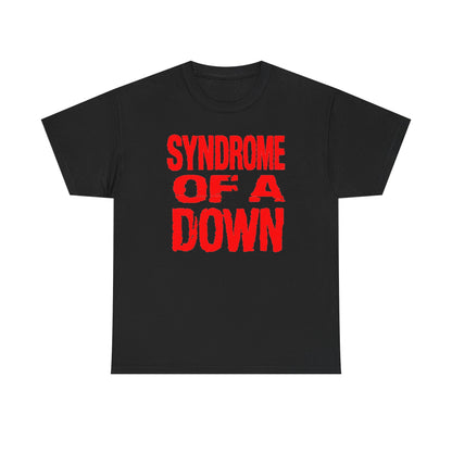 Syndrome of a Down Unisex Heavy Cotton Tee - Funny Shirt - Rock Music - Gift for Men and Women