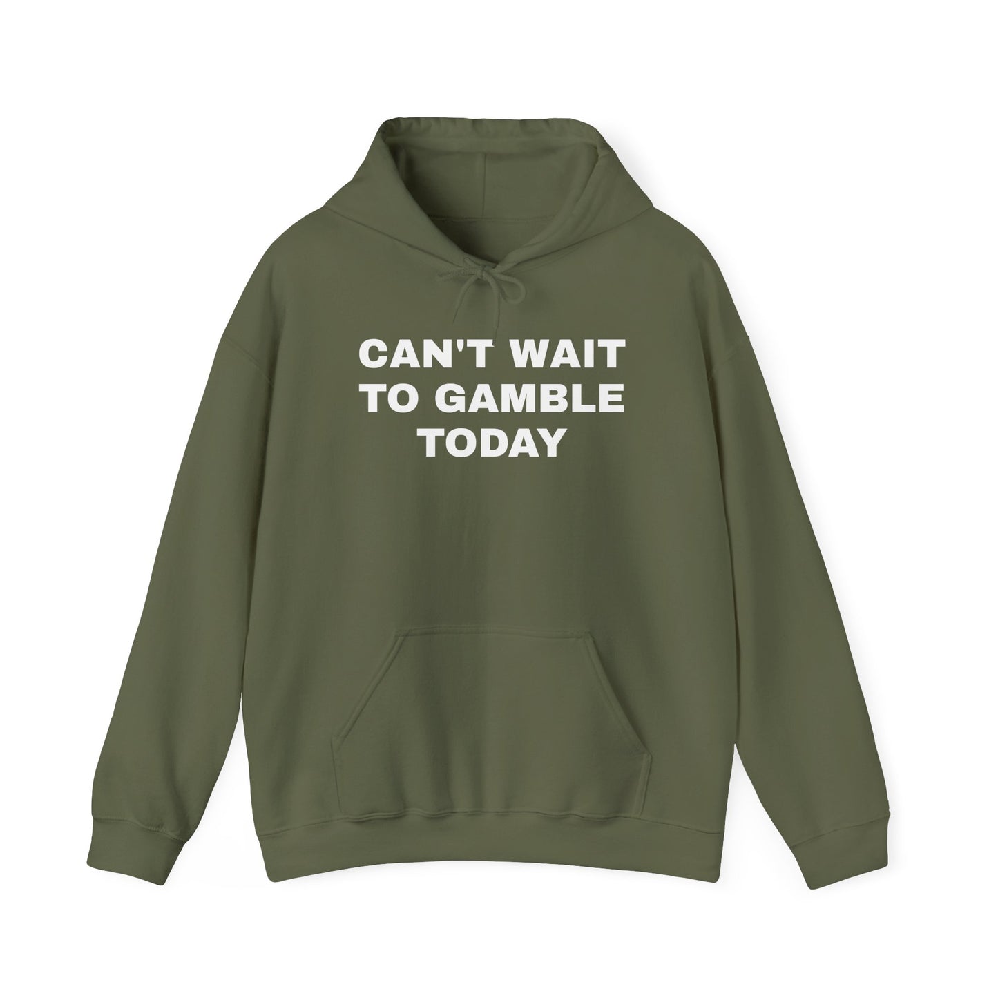 Can't Wait to Gamble Today Unisex Heavy Blend™ Hooded Sweatshirt
