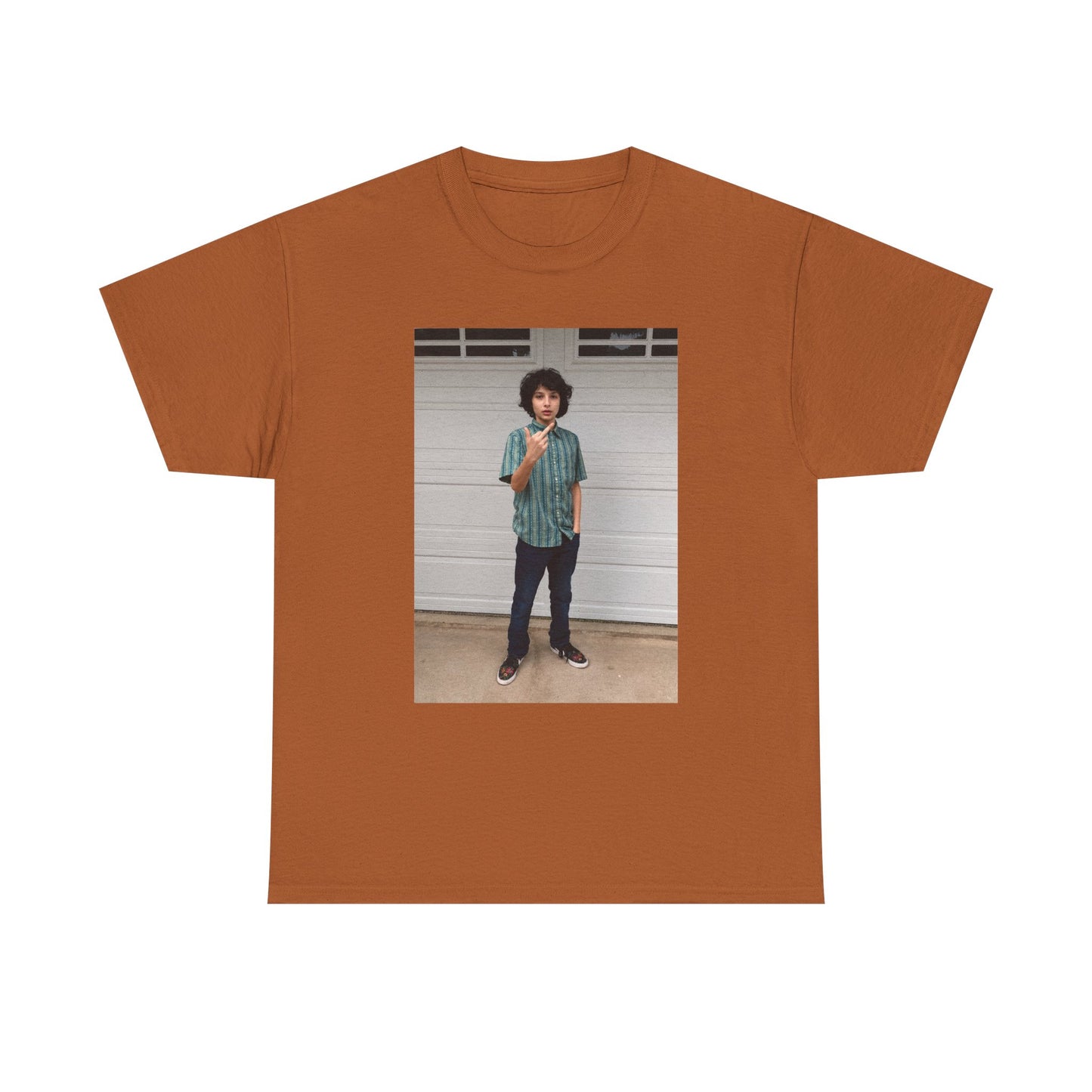 Little Finn Wolf Unisex Heavy Cotton Tee