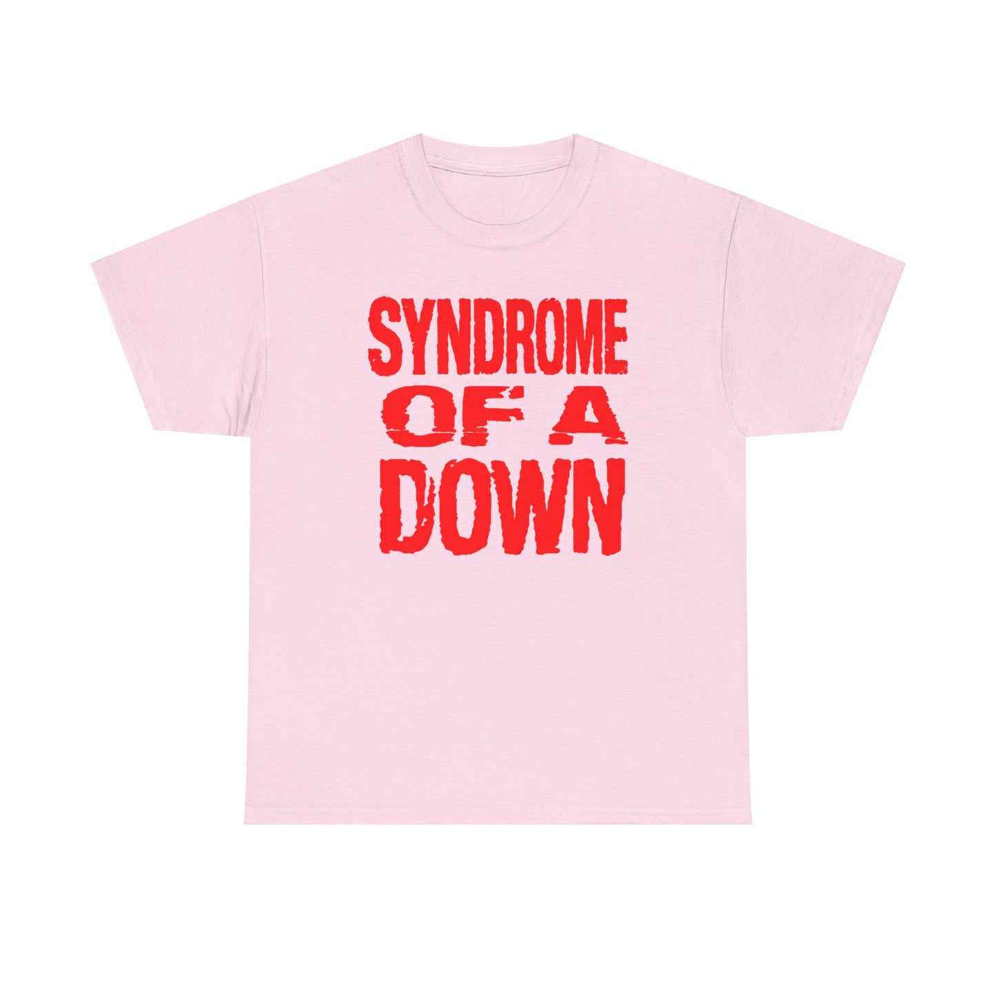 Syndrome of a Down Unisex Heavy Cotton Tee - Funny Shirt - Rock Music - Gift for Men and Women