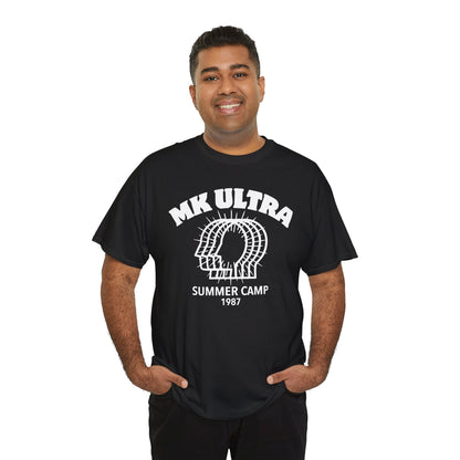 MK Ultra Summer Camp 1987 Unisex Heavy Cotton Tee