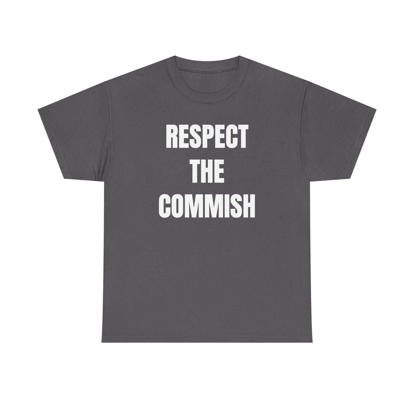 Respect the Commish Unisex Heavy Cotton Tee