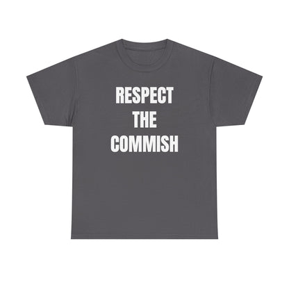 Respect the Commish Unisex Heavy Cotton Tee