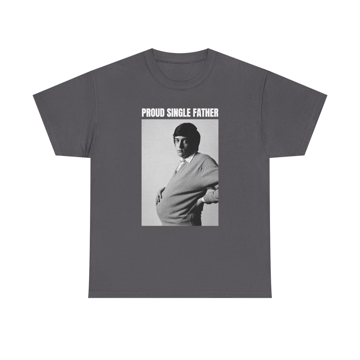 Proud Single Father Unisex Heavy Cotton Tee