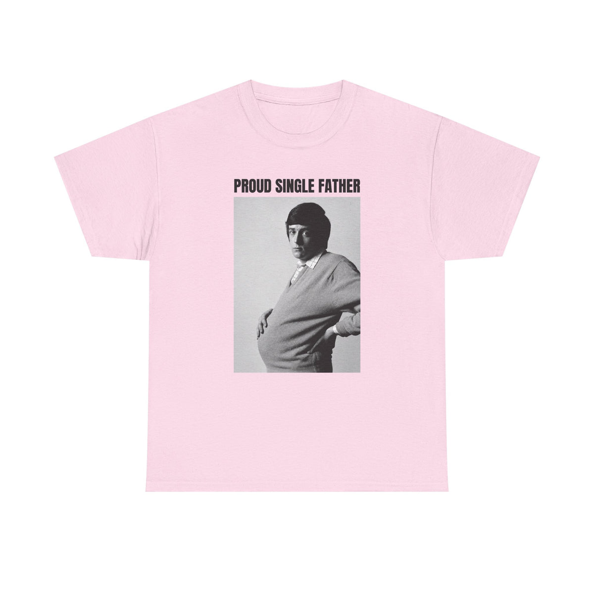 Proud Single Father Unisex Heavy Cotton Tee
