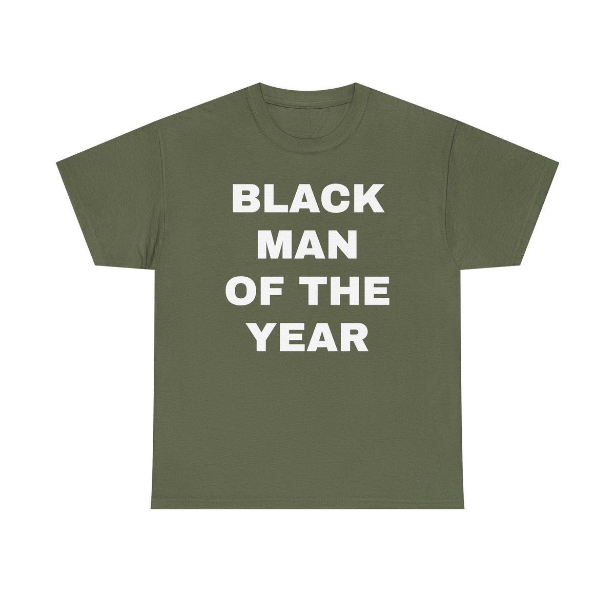 Black Man Of The Year Unisex Heavy Cotton Tee