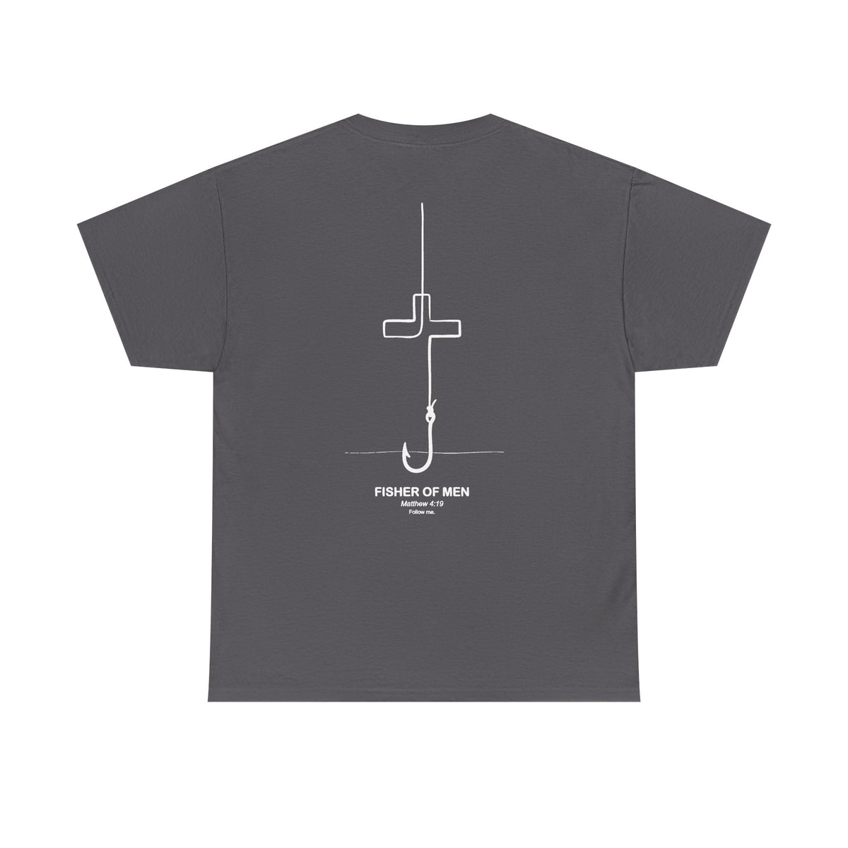 Fisher of Men Mathew 4:19 Unisex Heavy Cotton Tee