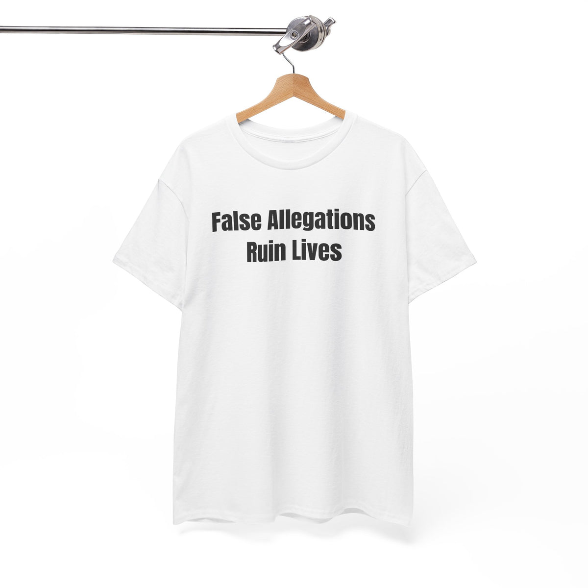 False Allegations Ruin Lives Unisex Heavy Cotton Tee
