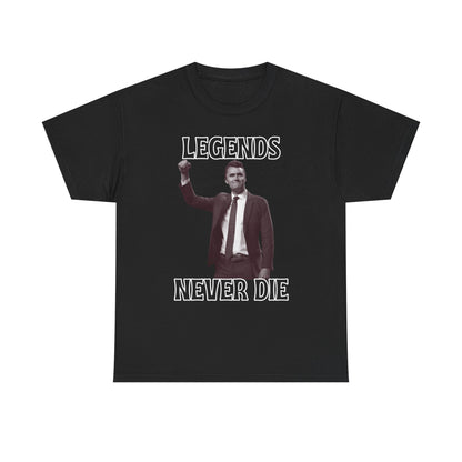 Legends Never Die Charlie Kirk Unisex Heavy Cotton Tee