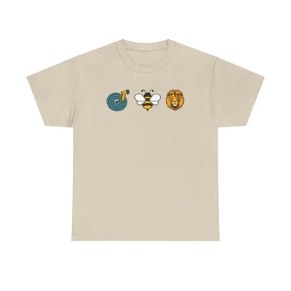 Hose Bee Lion Unisex Heavy Cotton Tee