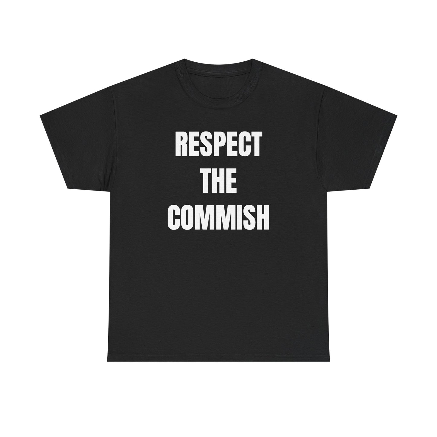 Respect the Commish Unisex Heavy Cotton Tee