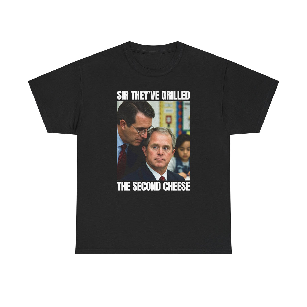 Sir They've Grilled The Second Cheese Unisex Heavy Cotton Tee