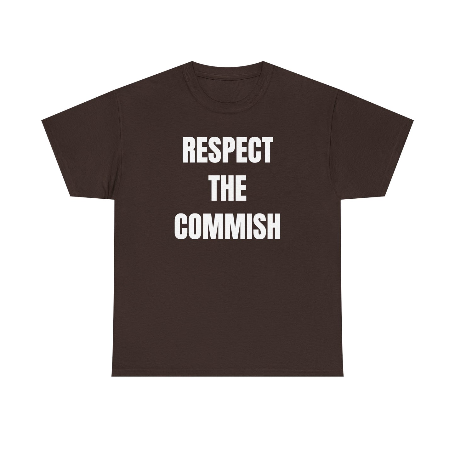 Respect the Commish Unisex Heavy Cotton Tee