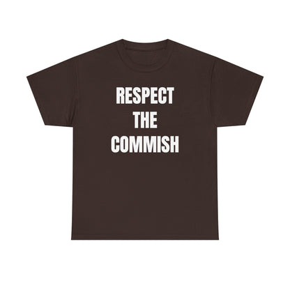 Respect the Commish Unisex Heavy Cotton Tee